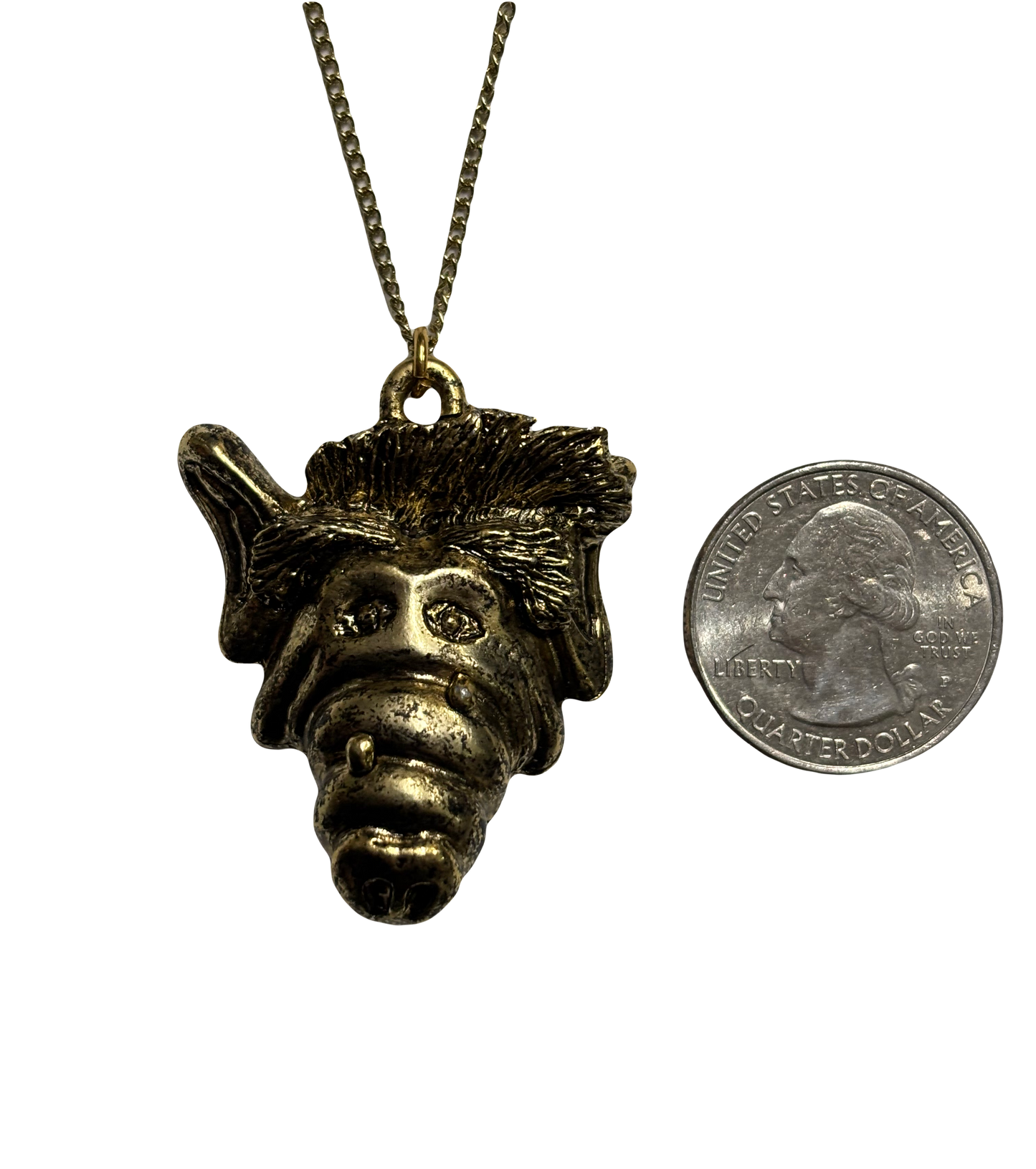 ALF gold necklace