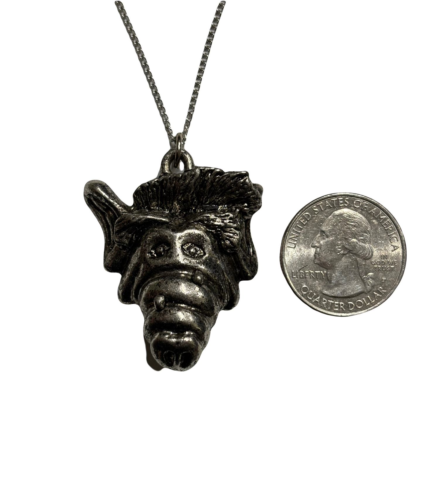 Alf Silver Necklace